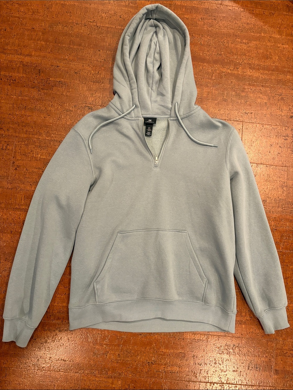 Brand New w/o Tags H&M Relaxed Fit Teal Hoodie Men’s Size Large